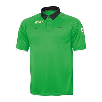 Afbeeldingen van Robey Referee Scheidsrechter Shirt - Groen