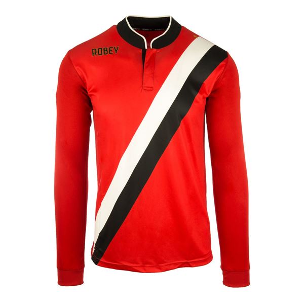 Afbeelding van Robey Anniversary Voetbalshirt - Rood (Lange Mouwen)