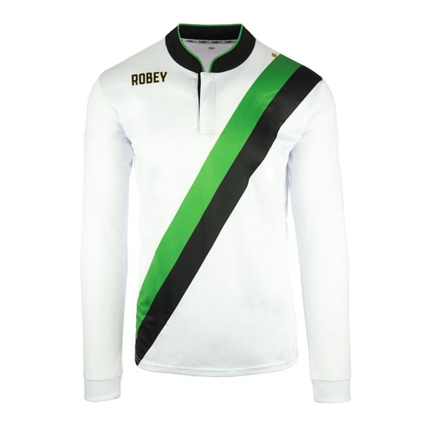 Dader mixer hoe vaak Robey Anniversary Voetbalshirt - Wit (Lange Mouwen) | Teamkleding.eu