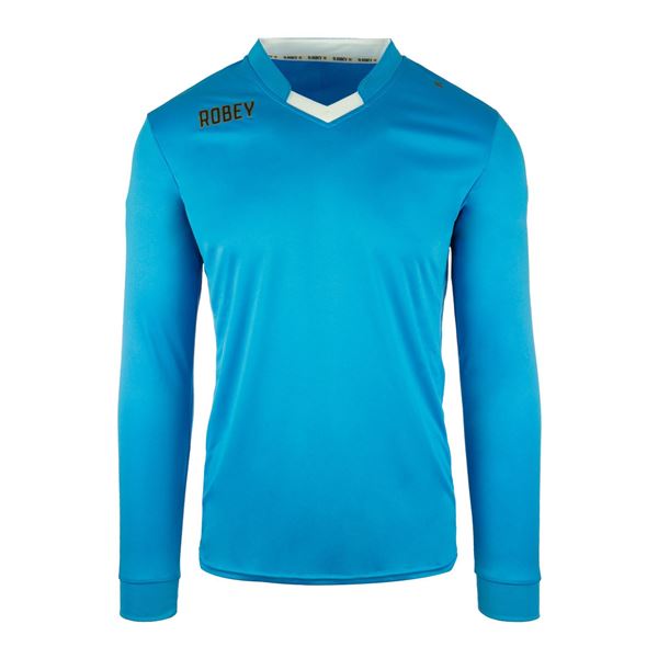 Afbeelding van Robey Hattrick Voetbalshirt - Licht Blauw (Lange Mouwen)