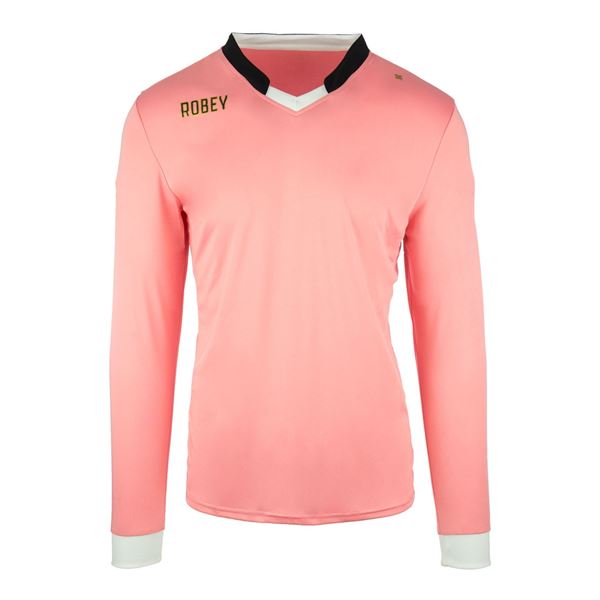 Afbeelding van Robey Hattrick Voetbalshirt - Roze (Lange Mouwen)