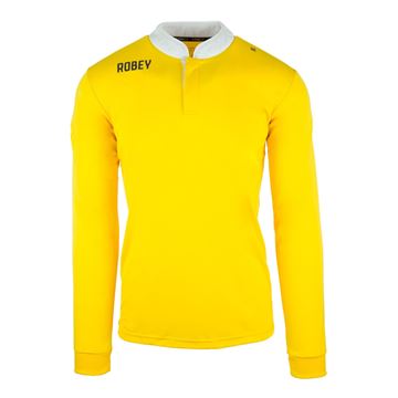 Afbeeldingen van Robey Kick Off Shirt Voetbalshirt - Geel (Lange Mouwen)