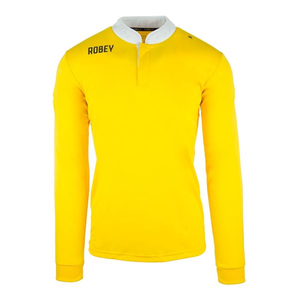 Afbeelding van Robey Kick Off Shirt Voetbalshirt - Geel (Lange Mouwen)