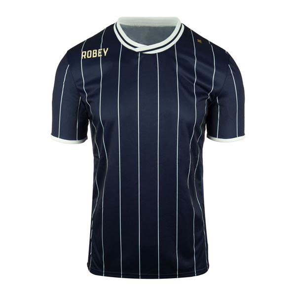Afbeelding van Robey Pinstripe Voetbalshirt - Navy Blauw