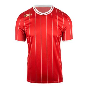 Afbeeldingen van Robey Pinstripe Voetbalshirt - Rood