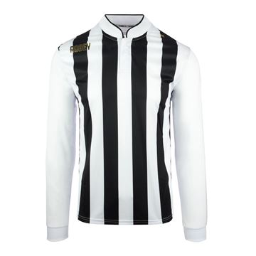 Afbeeldingen van Robey Winner Voetbalshirt - Zwart/ Wit (Lange Mouwen)