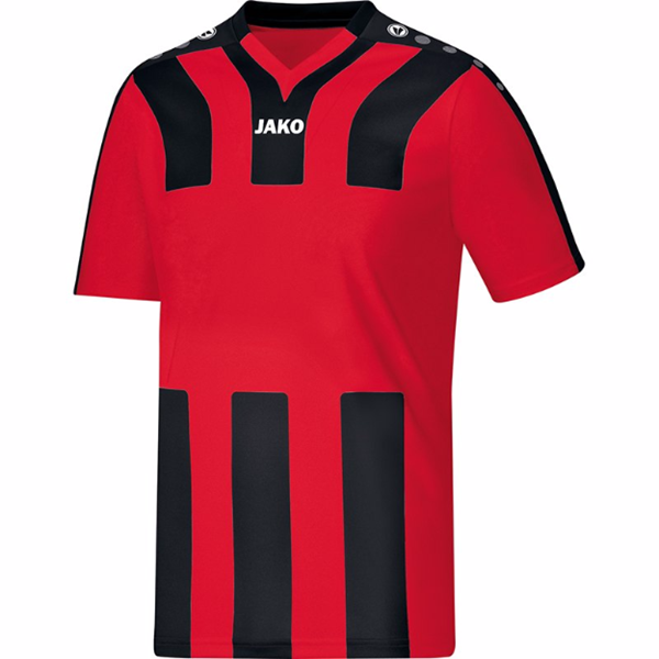 Afbeelding van JAKO Santos Shirt- Rood/Zwart