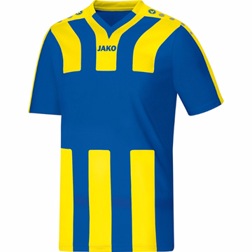 Afbeeldingen van JAKO Santos Shirt-  Blauw/Geel