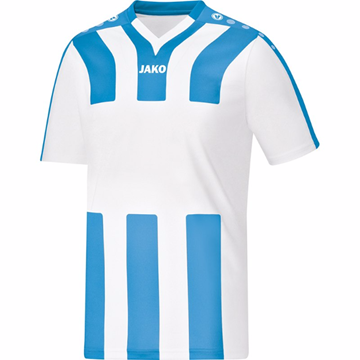 Afbeeldingen van JAKO Santos Shirt- Licht Blauw/Wit