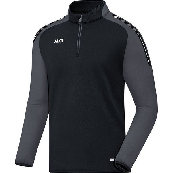Afbeelding van JAKO Champ Zip Training Top - Zwart