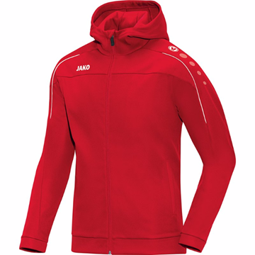 Afbeeldingen van JAKO Classico Hooded Trainingsjack - Rood