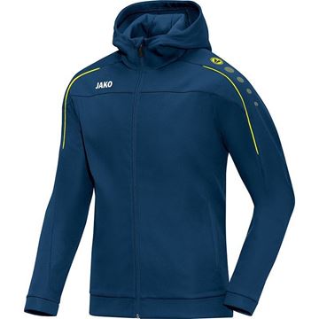 Afbeeldingen van JAKO Classico Hooded Trainingsjack - Nachtblauw