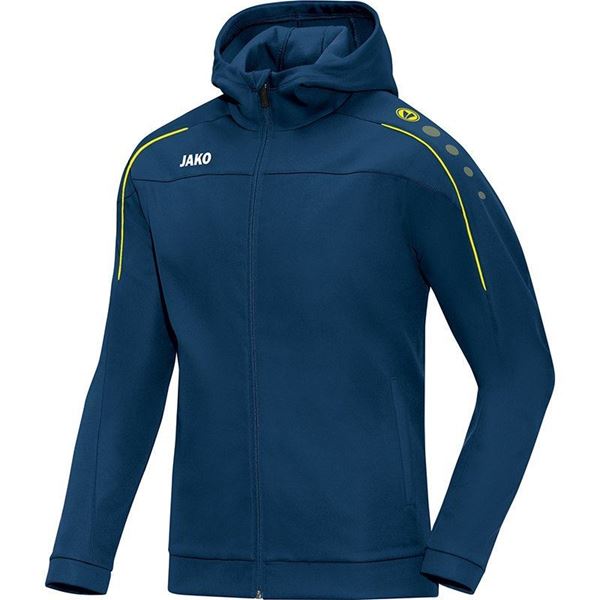 Afbeelding van JAKO Classico Hooded Trainingsjack - Nachtblauw