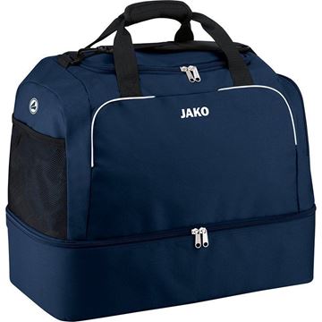 Afbeeldingen van JAKO Classico Sporttas - Bodemvak - Navy - Blauw