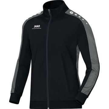 Afbeeldingen van JAKO Striker Polyester Vest - Zwart - Grijs