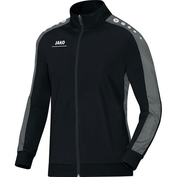 Afbeelding van JAKO Striker Polyester Vest - Zwart - Grijs