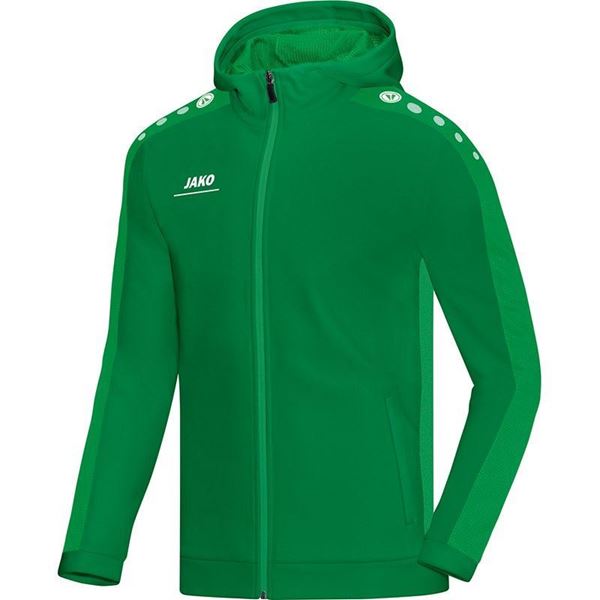 Afbeelding van JAKO Striker Hooded Trainingsjack - Groen