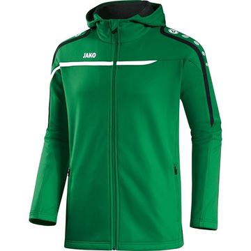 Afbeeldingen van JAKO Performance Hooded Trainingsjack - Groen