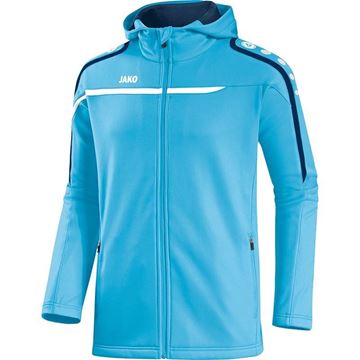 Afbeeldingen van JAKO Performance Hooded Trainingsjack - Aqua Blauw