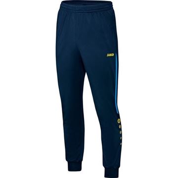 Afbeeldingen van JAKO Champ Trainingsbroek - Navy Blauw/Geel