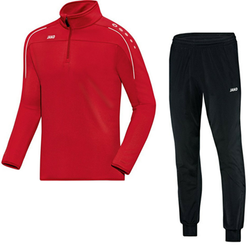 Afbeeldingen van JAKO Classico Trainingspak met Zip Top - Rood