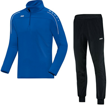 Afbeeldingen van JAKO Classico Trainingspak met Zip Top - Blauw