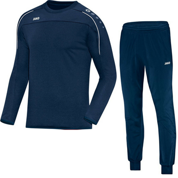 Afbeeldingen van JAKO Classico Sweat Trainingspak - Navy - Blauw