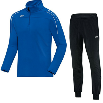 Afbeeldingen van JAKO Classico Trainingspak met Zip Top - Blauw - Kinderen