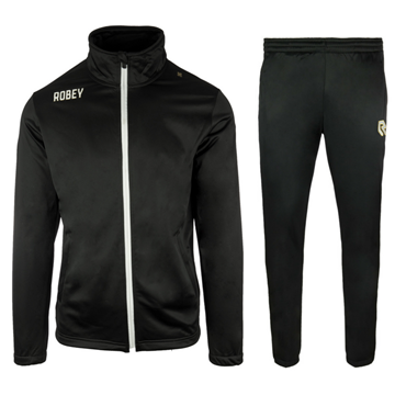 Afbeeldingen van Robey Premier Trainingspak - Zwart - Kinderen