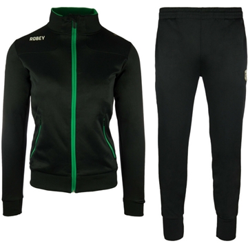 Afbeeldingen van Robey Striker Trainingspak - Zwart/Groen - Dames