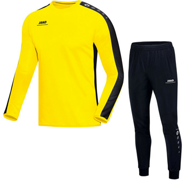 Afbeeldingen van JAKO Striker Sweat Trainingspak - Geel/Zwart - Kinderen