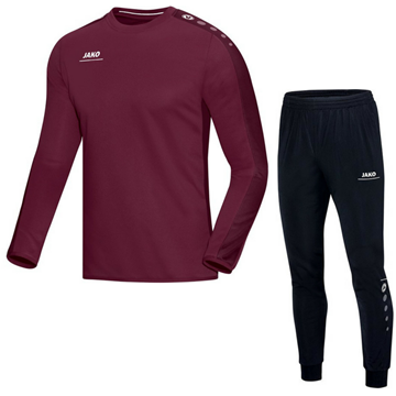 Afbeeldingen van JAKO Striker Sweat Trainingspak - Bordeaux - Kinderen