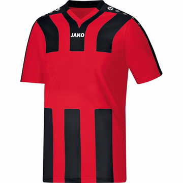Afbeeldingen van JAKO Santos Shirt - Rood/Zwart - Kinderen