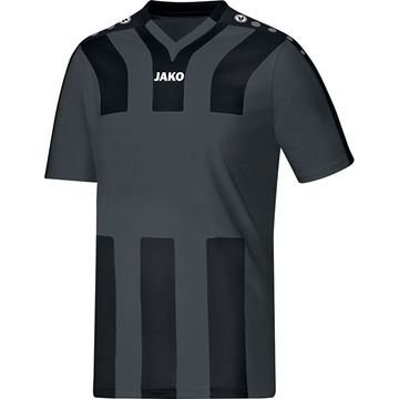 Afbeeldingen van JAKO Santos Shirt - Grijs/Zwart - Kinderen
