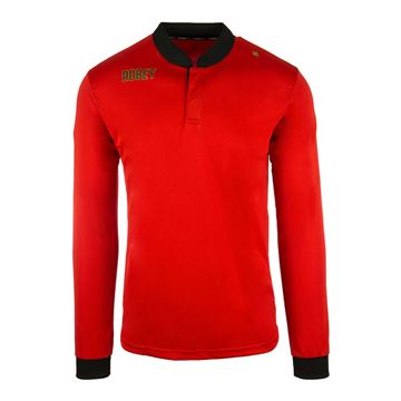 Afbeeldingen van Robey Kick Off Voetbalshirt - Rood (Lange Mouwen) - Kinderen