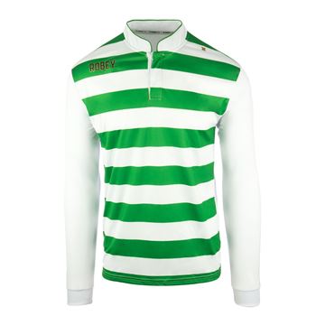 Afbeeldingen van Robey Legendary Voetbalshirt - Groen/ Wit (Lange Mouwen) - Kinderen