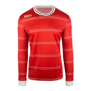 Afbeeldingen van Robey Sartorial Voetbalshirt - Rood (Lange Mouwen) - Kinderen