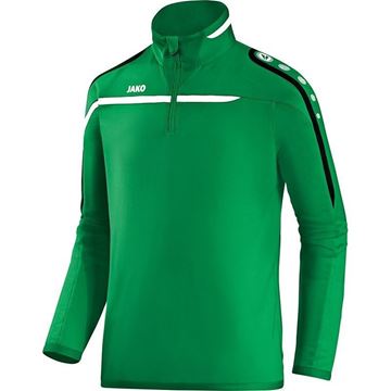 Afbeeldingen van JAKO Performance Zip Training Top - Groen - Kinderen