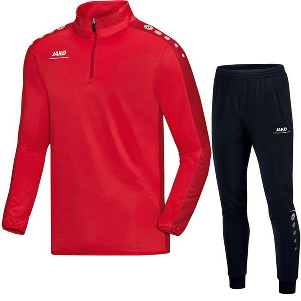 Afbeelding van JAKO Striker Trainingspak Zip Top - Rood - Kinderen