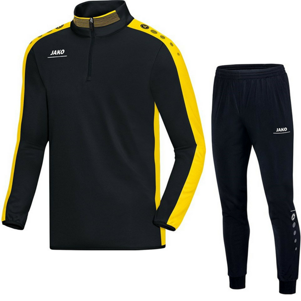 Afbeelding van JAKO Striker Trainingspak Zip Top - Zwart - Geel - Kinderen