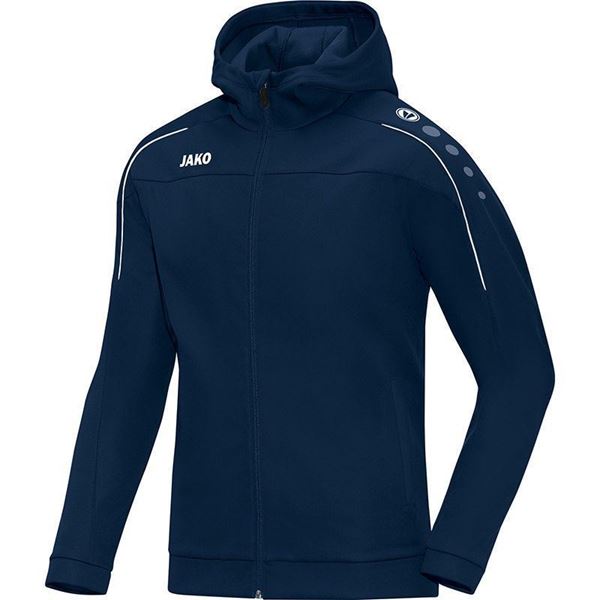 Afbeelding van JAKO Classico Hooded Trainingsjack - Navy - Blauw - Kinderen