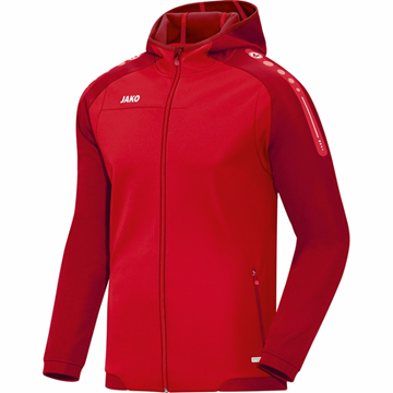 Afbeeldingen van JAKO Hooded Champ Trainingsjack - Rood - Kinderen