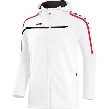Afbeeldingen van JAKO Performance Hooded Trainingsjack - Wit - Kinderen