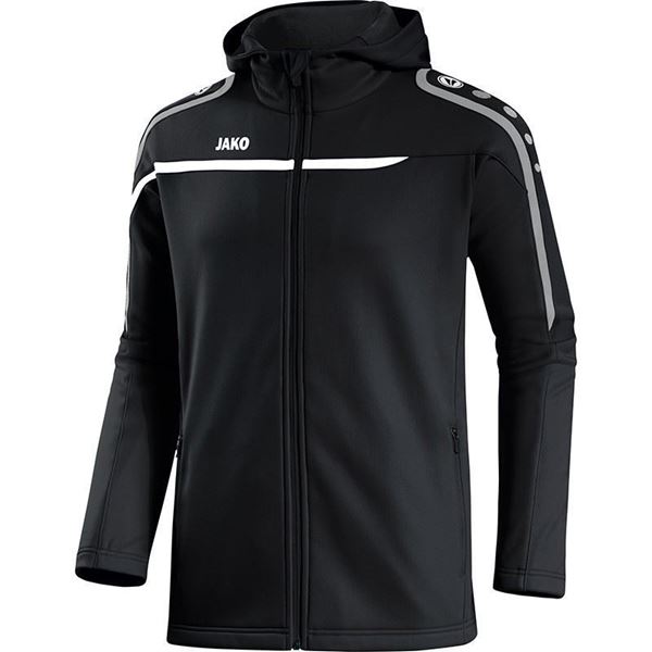Afbeelding van JAKO Performance Hooded Trainingsjack - Zwart - Kinderen