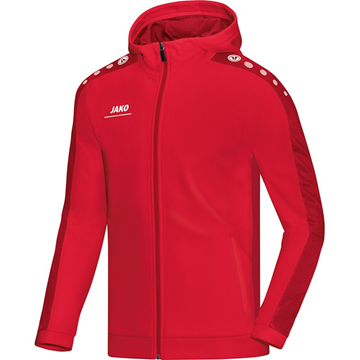 Afbeeldingen van JAKO Striker Hooded Trainingsjack - Rood - Kinderen