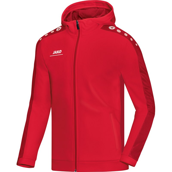 Afbeelding van JAKO Striker Hooded Trainingsjack - Rood - Kinderen