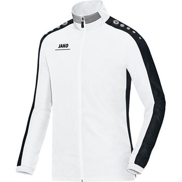 Afbeeldingen van JAKO Striker Vrijetijdsjack - Wit - Zwart - Kinderen