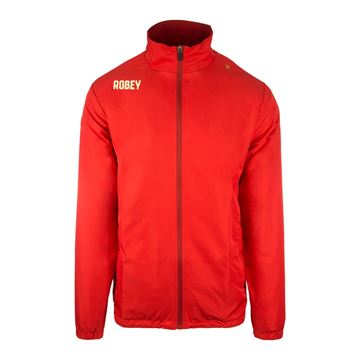 Afbeeldingen van Robey After Match Trainingsjack - Rood - Kinderen
