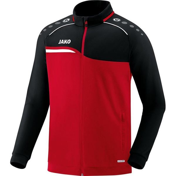 Afbeelding van JAKO Competition Polyestervest - Rood - Zwart