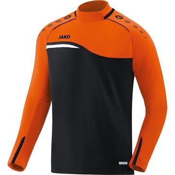 Afbeeldingen van JAKO Competition Sweater - Zwart - Oranje - Kinderen
